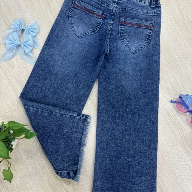 Girls Summer Special Premium Denim Palazzo Wholesale Bangladesh Girls Summer Special Premium Denim Palazzo Wholesale Bangladesh