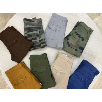 Lacoste Boys Export Quality 8 Pocket Cargo Pants Wholesale Bangladesh