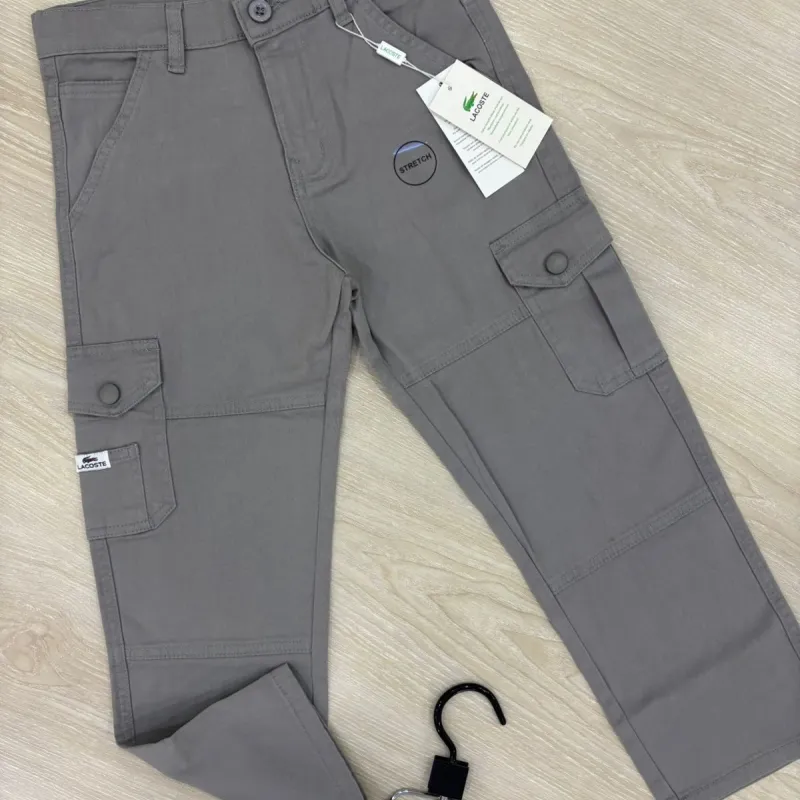 Lacoste Boys Export Quality 8 Pocket Cargo Pants Wholesale Bangladesh