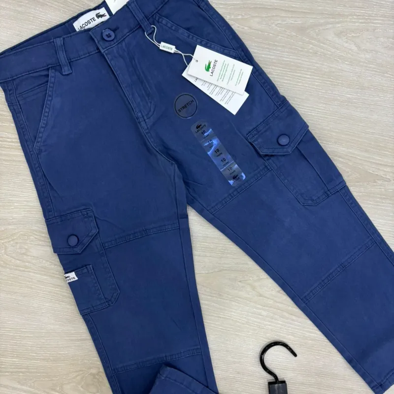 Lacoste Boys Export Quality 8 Pocket Cargo Pants Wholesale Bangladesh