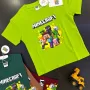 Minecraft Boys Drop Shoulder T-Shirt Wholesale Bangladesh