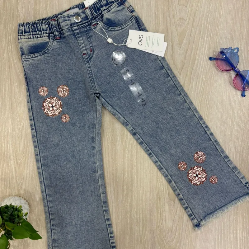OVS Girls Bootcut Denim Jeans Summer Collection Wholesale Bangladesh