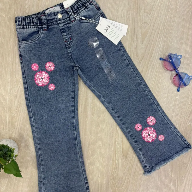 OVS Girls Bootcut Denim Jeans Summer Collection Wholesale Bangladesh