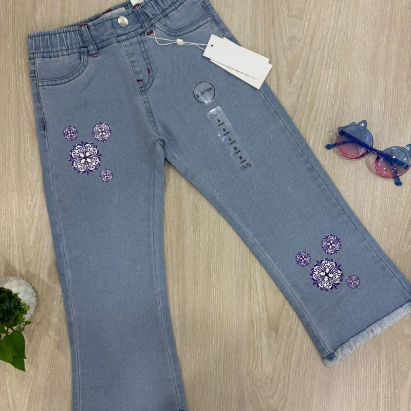 OVS Girls Bootcut Denim Jeans Summer Collection Wholesale Bangladesh