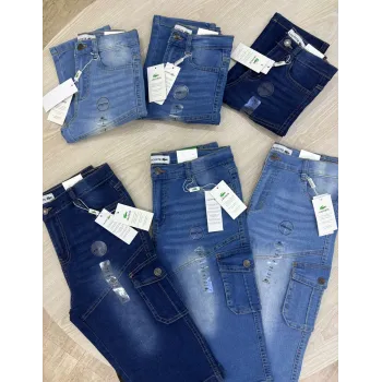 Lacoste Boys Three-Quarter Denim Cargo Pants Wholesale Bangladesh