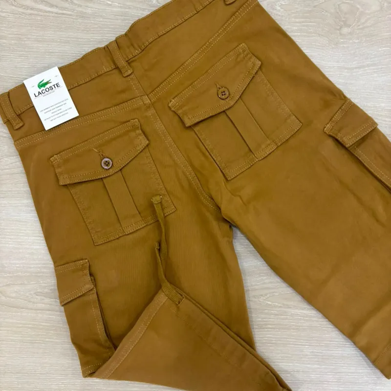 Lacoste Adult Boys Three-Quarter Twill Cargo Pants Wholesale Bangladesh