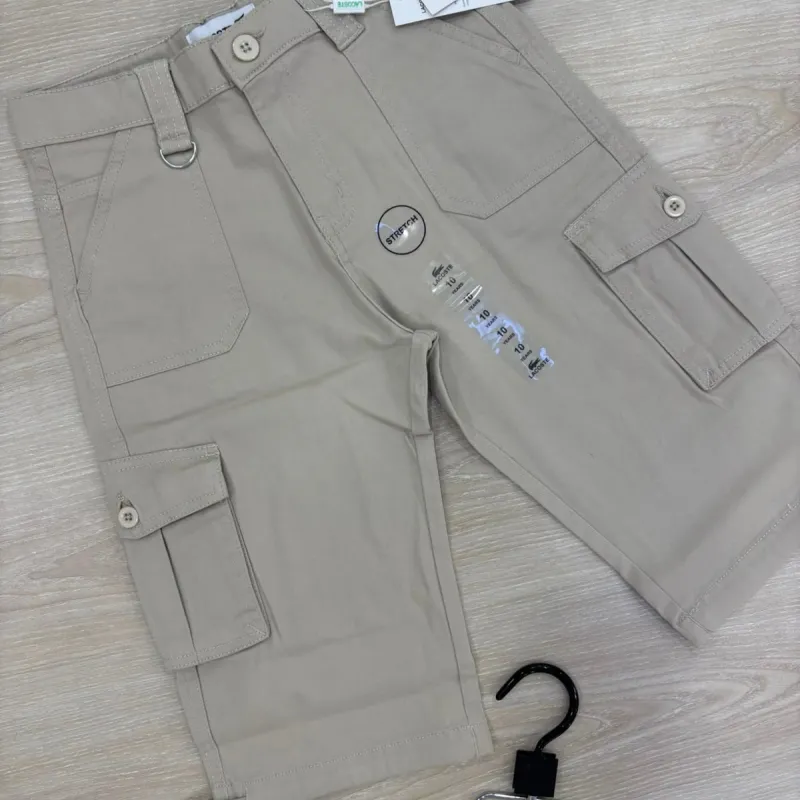 Lacoste Adult Boys Three-Quarter Twill Cargo Pants Wholesale Bangladesh