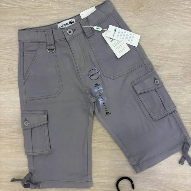 Lacoste Adult Boys Three-Quarter Twill Cargo Pants Wholesale Bangladesh