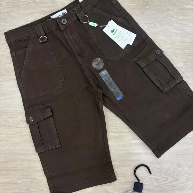 Lacoste Adult Boys Three-Quarter Twill Cargo Pants Wholesale Bangladesh
