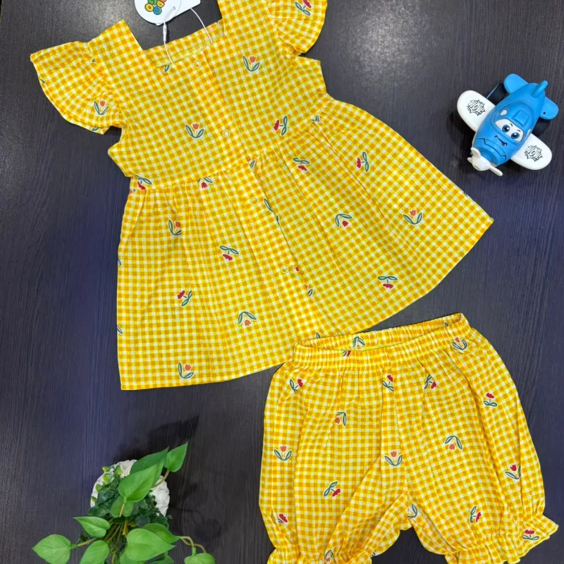 Toddler Girls Floral Summer Set Wholesale Bangladesh Toddler Girls Floral Summer Set Wholesale Bangladesh