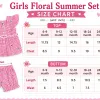 Toddler Girls Floral Summer Set Wholesale Bangladesh Toddler Girls Floral Summer Set Wholesale Bangladesh