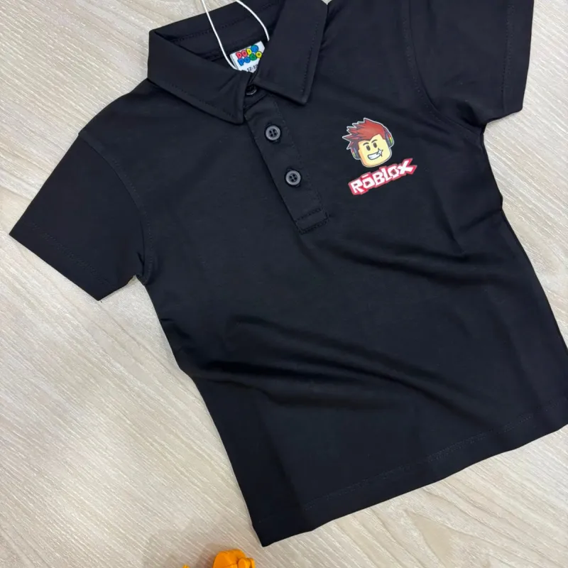 Pogo Roblox Boys Premium Polo T-Shirt Wholesale Bangladesh Pogo Roblox Boys Premium Polo T-Shirt Wholesale Bangladesh