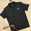 Men’s Adidas Style Premium Waffle Knit Polo T-Shirt Wholesale Bangladesh