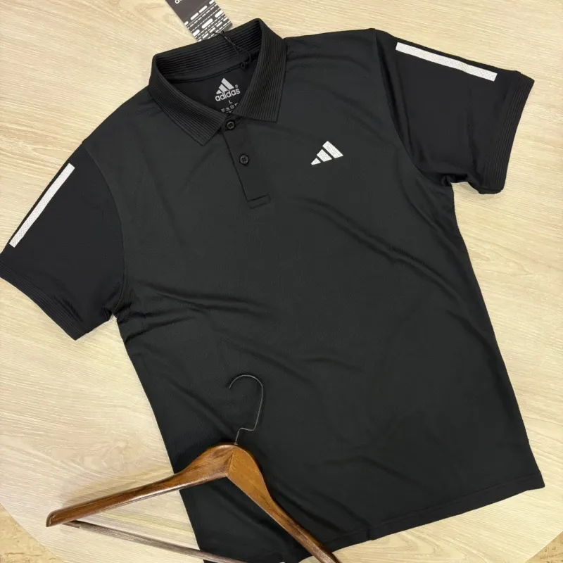 Men’s Adidas Style Premium Waffle Knit Polo T-Shirt Wholesale Bangladesh