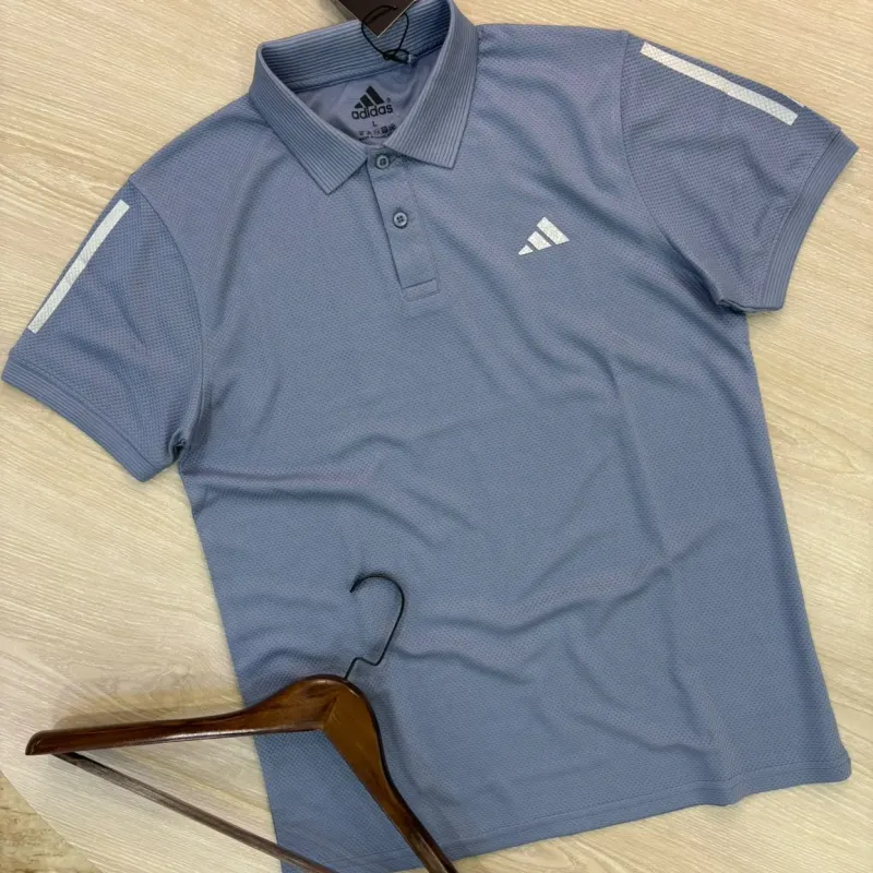 Men’s Adidas Style Premium Waffle Knit Polo T-Shirt Wholesale Bangladesh