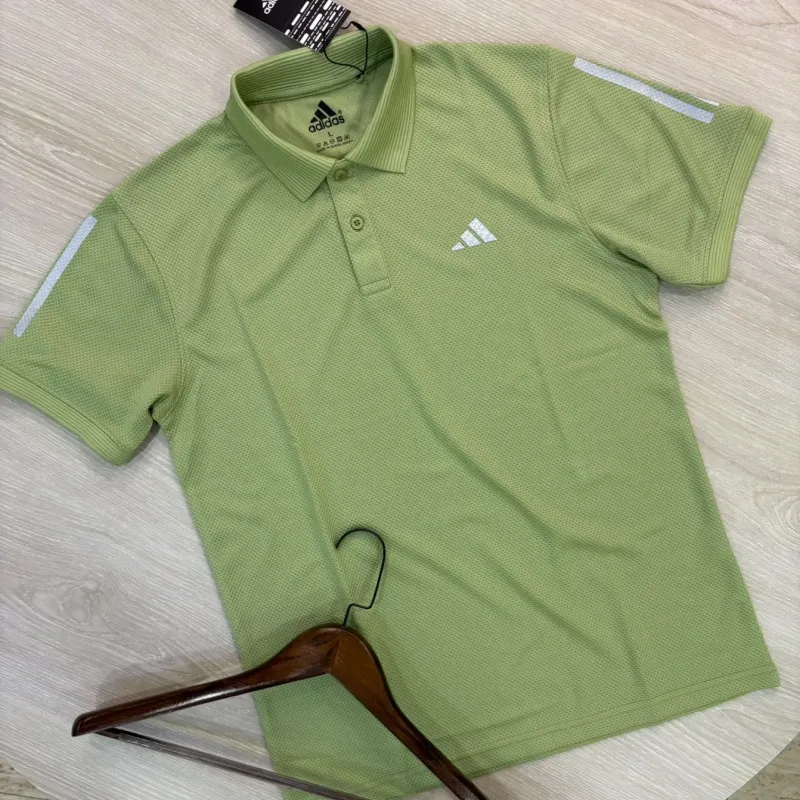 Men’s Adidas Style Premium Waffle Knit Polo T-Shirt Wholesale Bangladesh