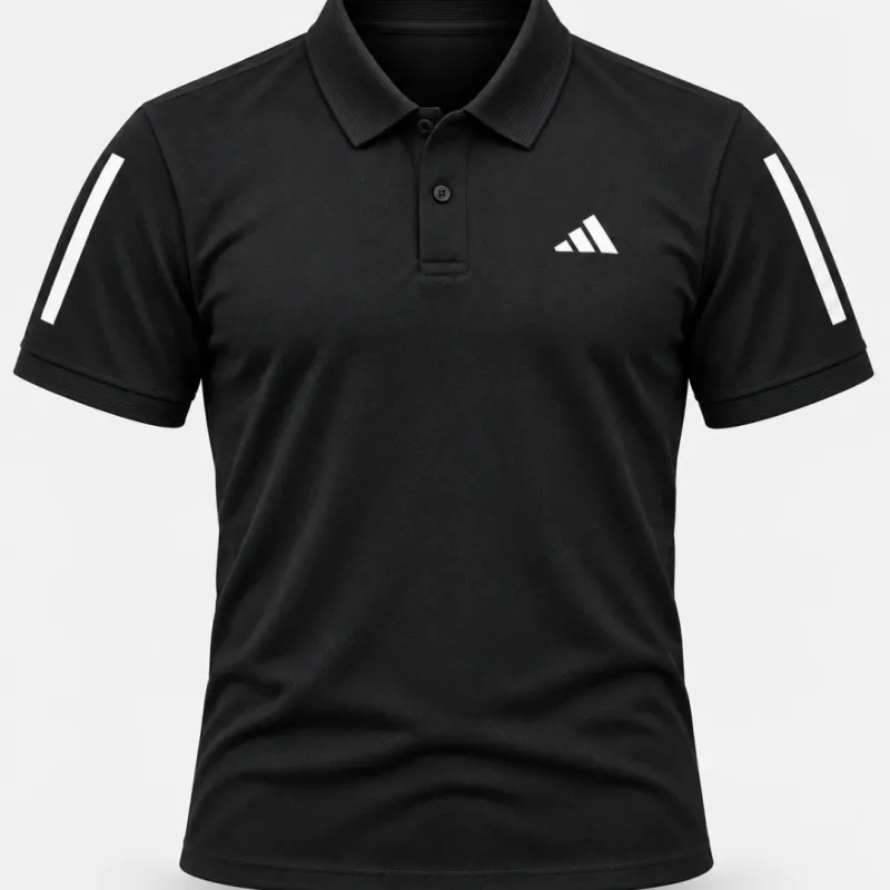 Men’s Adidas Style Premium Waffle Knit Polo T-Shirt Wholesale Bangladesh