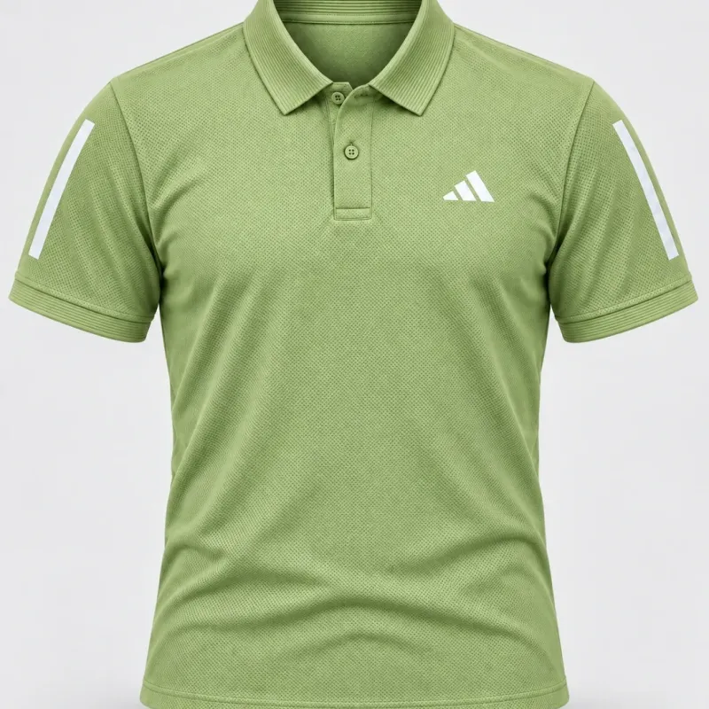 Men’s Adidas Style Premium Waffle Knit Polo T-Shirt Wholesale Bangladesh