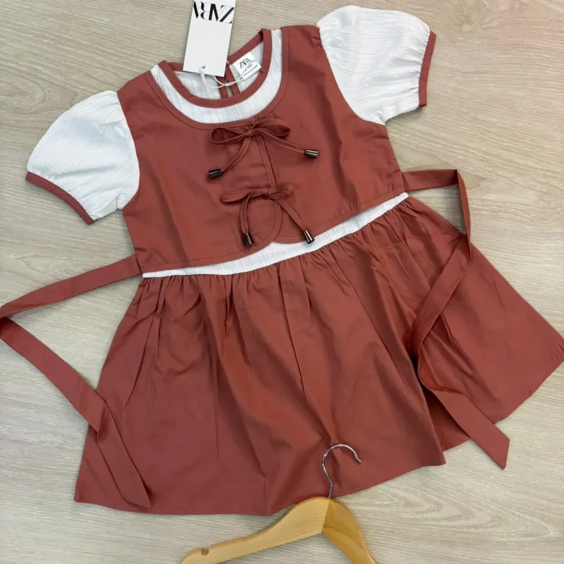 Girls’ Fancy Cotton Frock Wholesale Bangladesh