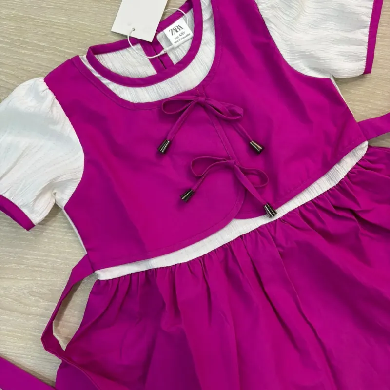Girls’ Fancy Cotton Frock Wholesale Bangladesh