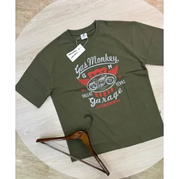 Unisex Drop Shoulder Printed Cotton Oversized T-Shirt Wholesale Bangladesh