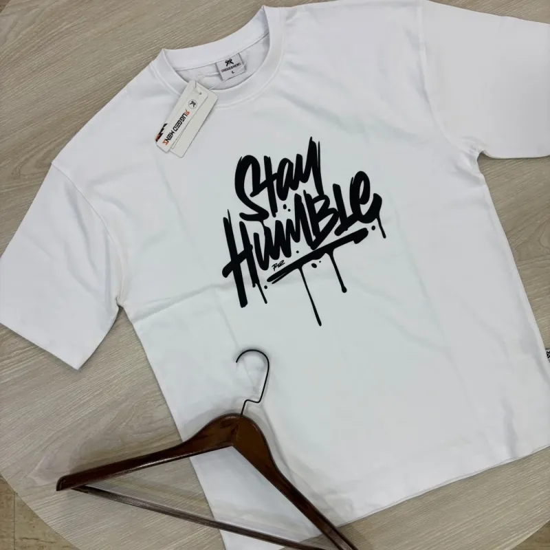 Unisex Drop Shoulder Printed Cotton Oversized T-Shirt Wholesale Bangladesh