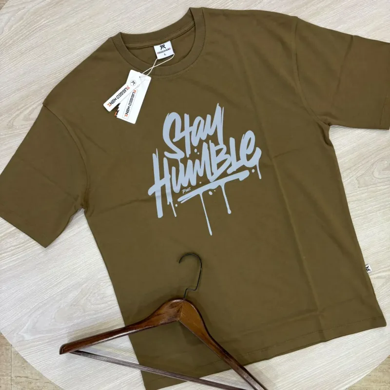 Unisex Drop Shoulder Printed Cotton Oversized T-Shirt Wholesale Bangladesh