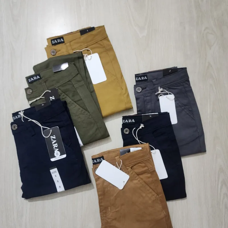 Zara Adult Boys Twill Chino Pant Wholesale Bangladesh