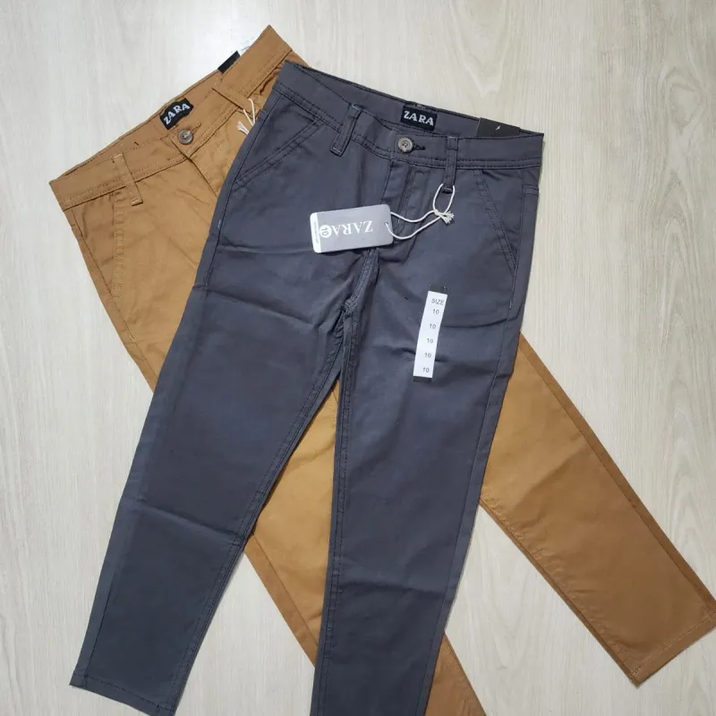 Zara Adult Boys Twill Chino Pant Wholesale Bangladesh