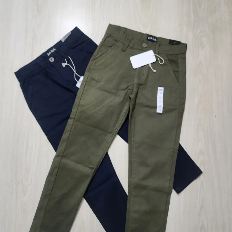 Zara Adult Boys Twill Chino Pant Wholesale Bangladesh