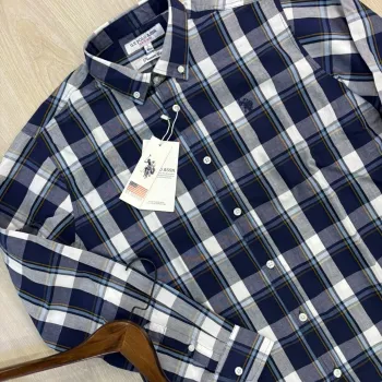 Men's Premium Value-Tier Cotton Check Shirt (11 Colours) — Wholesale Bangladesh