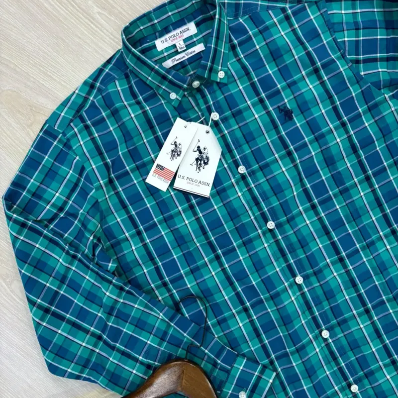 Men's Premium Value-Tier Cotton Check Shirt (11 Colours) — Wholesale Bangladesh