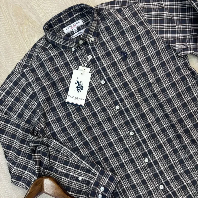 Men's Premium Value-Tier Cotton Check Shirt (11 Colours) — Wholesale Bangladesh