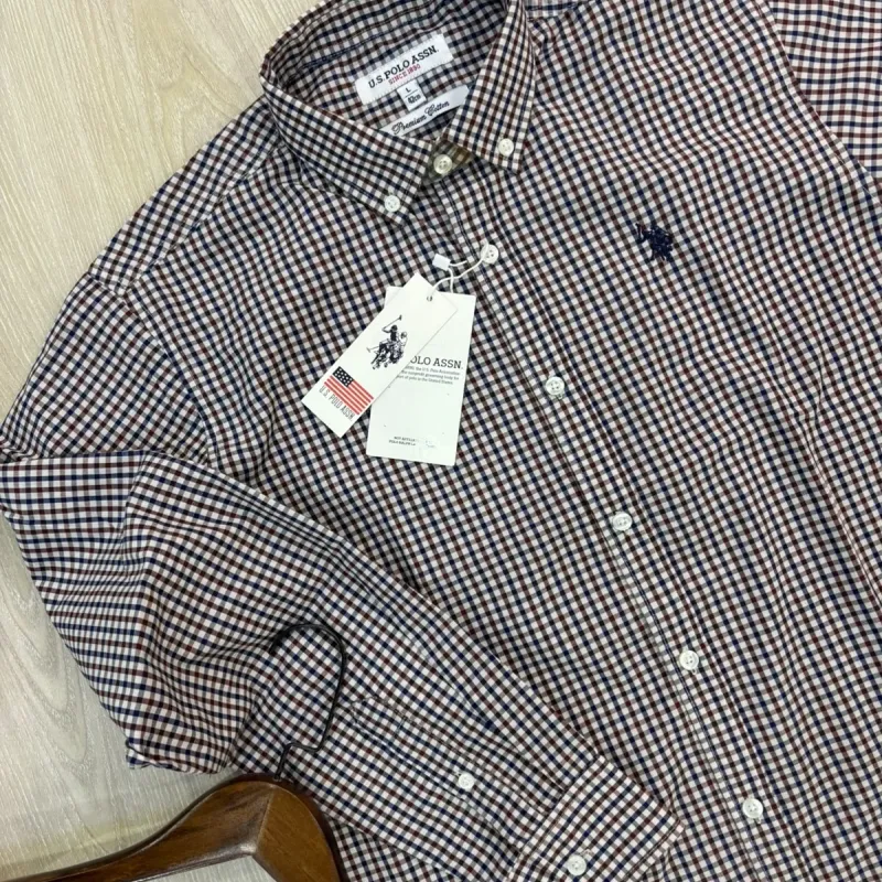 Men's Premium Value-Tier Cotton Check Shirt (11 Colours) — Wholesale Bangladesh