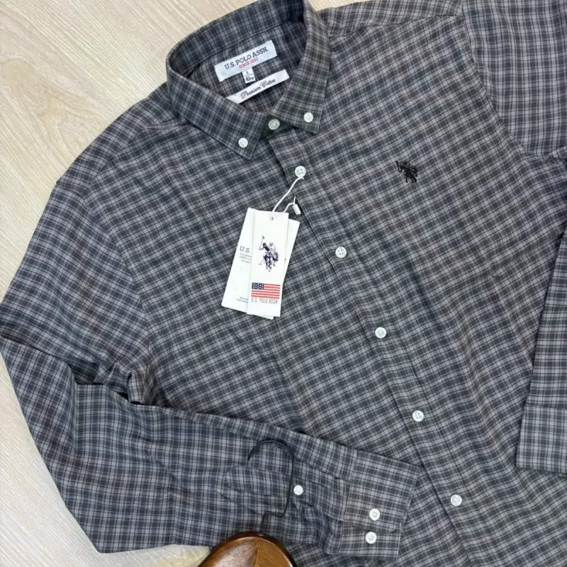 Men's Premium Value-Tier Cotton Check Shirt (11 Colours) — Wholesale Bangladesh