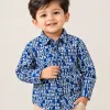 Boys' Premium Winter Cotton Shirt (9 All-Over Prints, 6–36 Months) — Wholesale Bangladesh