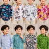 Boys' Premium Winter Cotton Shirt (8 All-Over Prints, 2–8 Years) — Wholesale Bangladesh