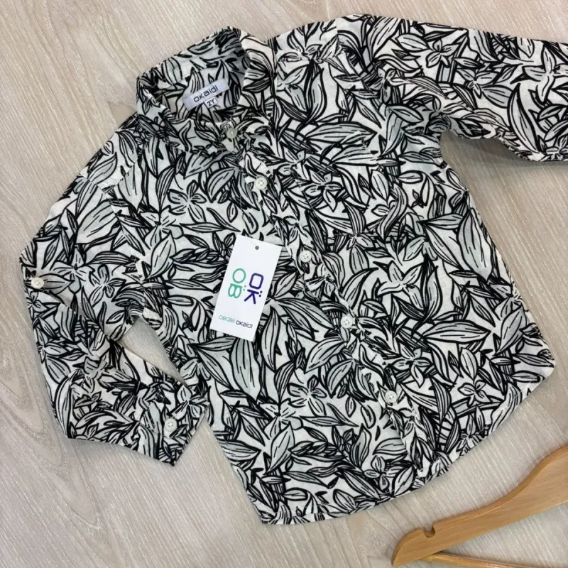 Boys' Premium Winter Cotton Shirt (8 All-Over Prints, 2–8 Years) — Wholesale Bangladesh