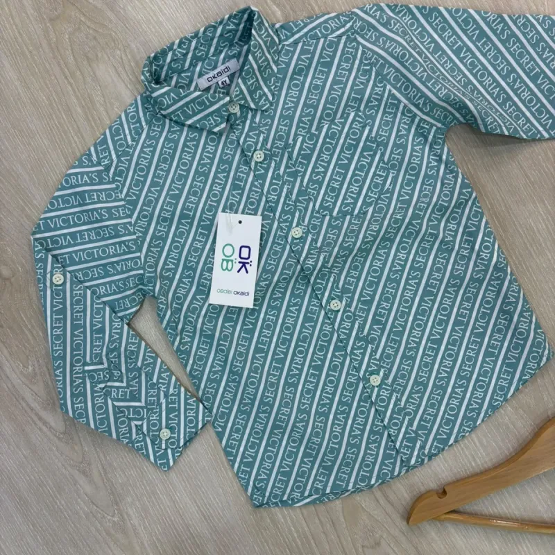 Boys' Premium Winter Cotton Shirt (8 All-Over Prints, 2–8 Years) — Wholesale Bangladesh
