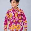 Boys' Premium Winter Cotton Shirt (8 All-Over Prints, 2–8 Years) — Wholesale Bangladesh