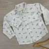Boys' Premium Winter Cotton Shirt — Print Assortment 4 (2–8 Years) — Wholesale Bangladesh