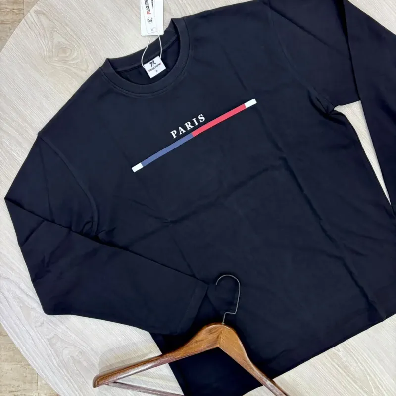 Men's Premium 240+ GSM Heavyweight Long-Sleeve T-Shirt — Wholesale Bangladesh