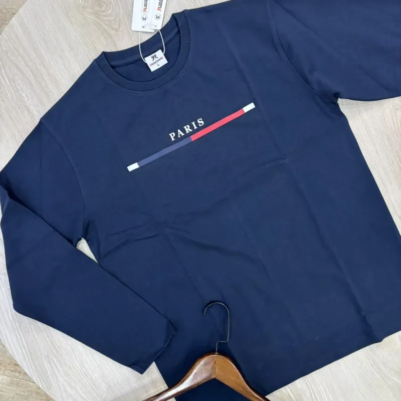 Men's Premium 240+ GSM Heavyweight Long-Sleeve T-Shirt — Wholesale Bangladesh